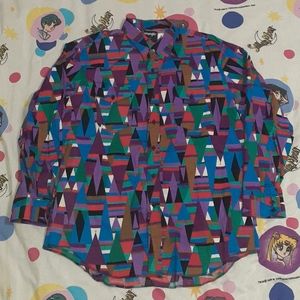 80s Wrangler Western Long Sleeve Button Up Vintage Shirt